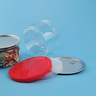 400 ml FDA Peanuts Clear PET szczelne plastikowe słoiki na żywność