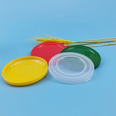 Pełny zestaw Jar Metal Tin Paper Can PE Plastikowe pokrywki 49 mm Okrągły kształt