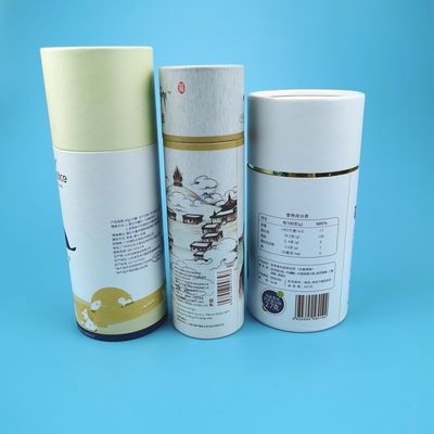 Niestandardowe kartonowe dezodoranty z kompozytowych puszek papierowych z pokrywką PE