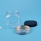 480ml Pet Transparent Candy Jar Cafe i plastikowy pojemnik na cukier z pokrywką