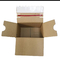 Karton wysyłkowy Samoprzylepne pudełko z tektury falistej na zamek błyskawiczny