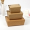 Druk fleksograficzny w luzem papierowym pudełku sushi Pudełko na żywność z pokrywką