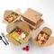 Jednorazowe opakowanie OEM na żywność Niestandardowe pudełko do drukowania Biodegradowalne