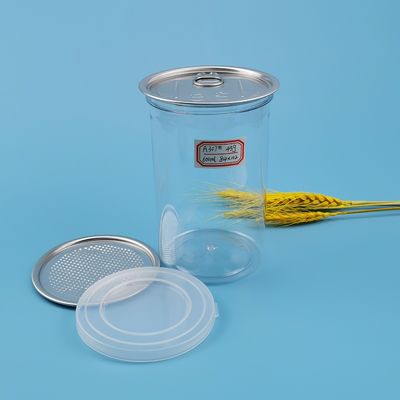 0,6 l przezroczyste plastikowe nakrętki 43G Łatwe otwieranie puszki na żywność