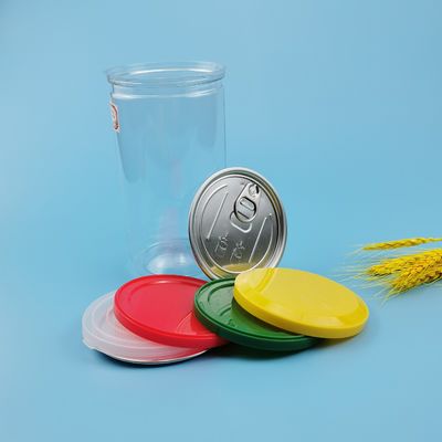 FSSC22000 750 ML Plastikowe puszki na żywność z miękką osłoną PE